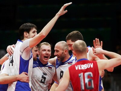 Сборная России по волейболу разгромила Канаду в четвертьфинале Олимпиады в Рио