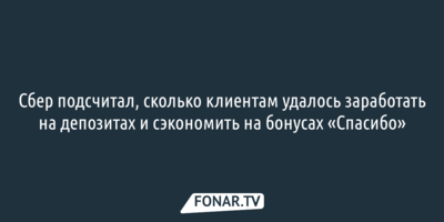 Сбер подсчитал, сколько клиентам удалось заработать на депозитах и сэкономить на бонусах «Спасибо»