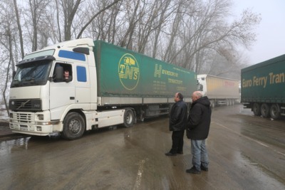 В Белгородской области задержали 22 украинские фуры