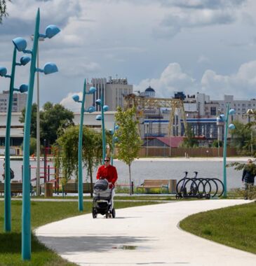 ​Начало лета на берегах Северского Донца в Белгороде