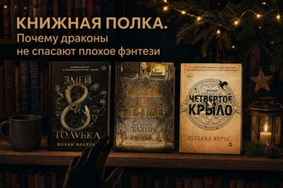 Книжная полка. Пластик, чугун и олово: из чего на самом деле сделаны современные миры фэнтези