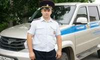 Виктор Синельников, капитан полиции, участковый уполномоченный ОМВД по Волоконовскому району. В должности работает с 2011 года. Фото из личного архива