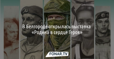 30 портретов показали белгородцам на выставке «Родина в сердце Героя» [12+]