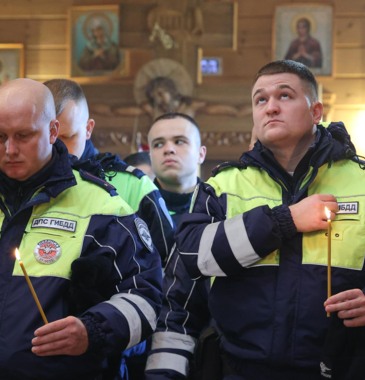 В Белгороде помолились о погибших в ДТП