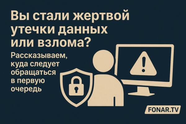 Вы стали жертвой утечки данных или взлома? Рассказываем, куда обращаться в первую очередь