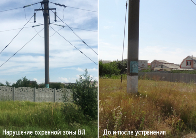 Белгородские энергетики ликвидировали в регионе более 260 нарушений охранных зон линий электропередачи
