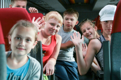 В Старом Осколе дети работников СГОКа отправились на отдых на Чёрное море