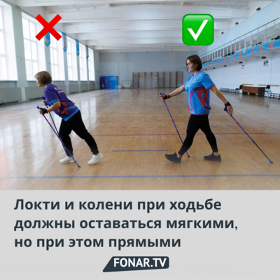 Пришла с севера. Рассказываем и показываем, как правильно ходить с палками