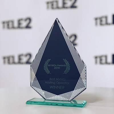 Tele2 победила в номинации «Лучший хост-оператор MVNO»