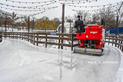 В Белгороде снова открылись катки