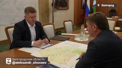 ​Шуваев дал первые публичные поручения мэру Белгорода