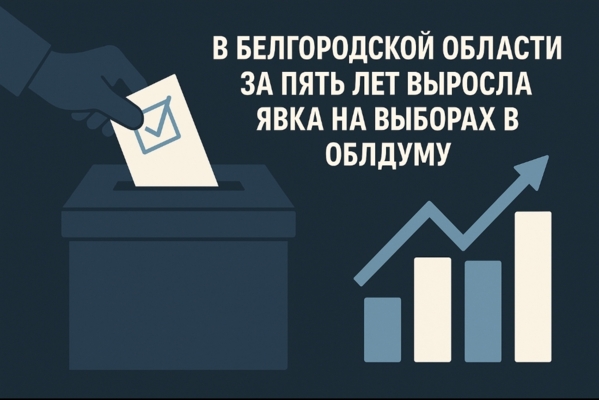 За пять лет выросла явка на выборах в Белгородскую облдуму