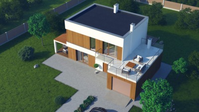 Почему строить дом со встроенным гаражом выгодно? Достоинства и особенности*   