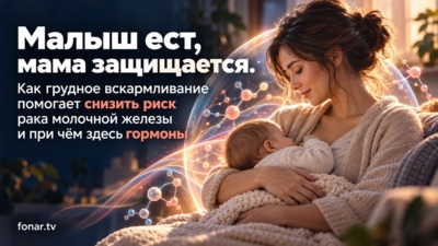 Ребёнок ещё не умеет говорить, а уже помогает маме. Как кормление грудью связано с защитой женщины от рака
