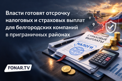 Власти готовят отсрочку налоговых и страховых выплат для белгородских компаний в приграничных районах