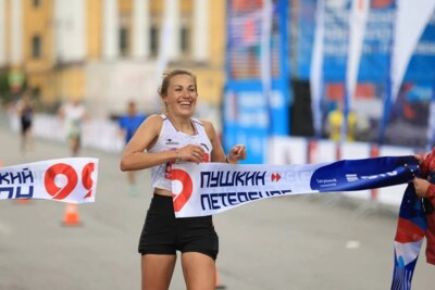 Белгородка победила в марафоне «Пушкин–Петербург»