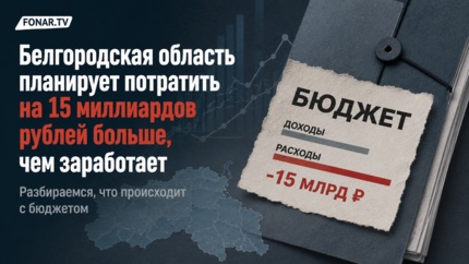Белгородская область планирует потратить на 15 миллиардов рублей больше, чем заработает. Разбираемся, что происходит с бюджетом