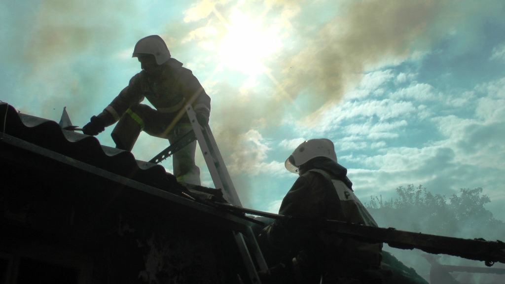 В Белгороде при пожаре погибли два мужчины