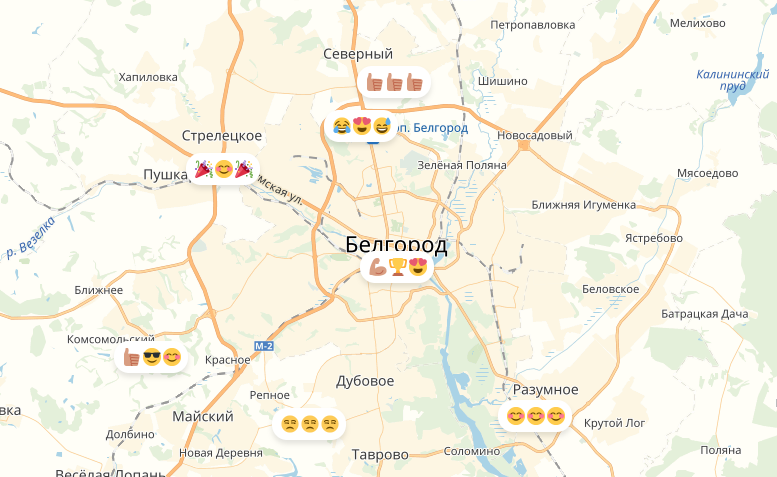 Соломино белгородская область карта