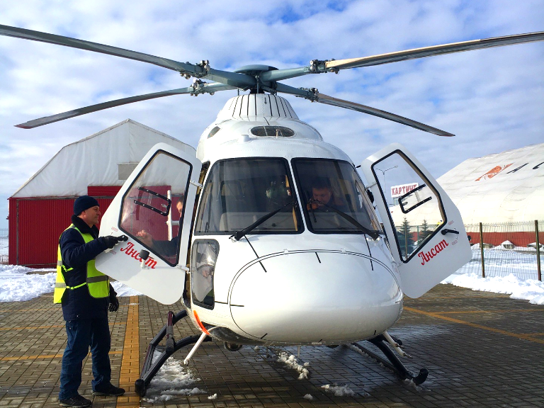 В Белгородской области появился новый медицинский вертолёт для санавиации