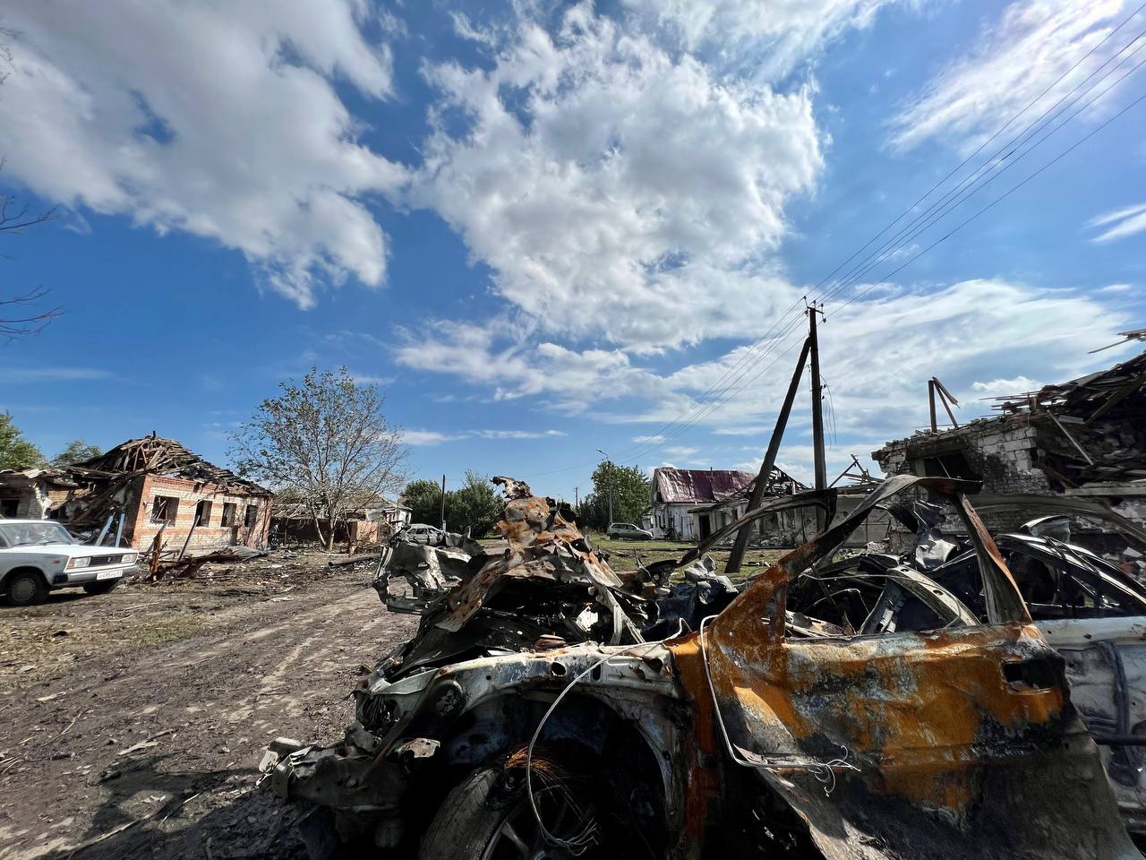 В Валуйках во время обстрела пострадали 72 дома [фото] — FONAR.TV