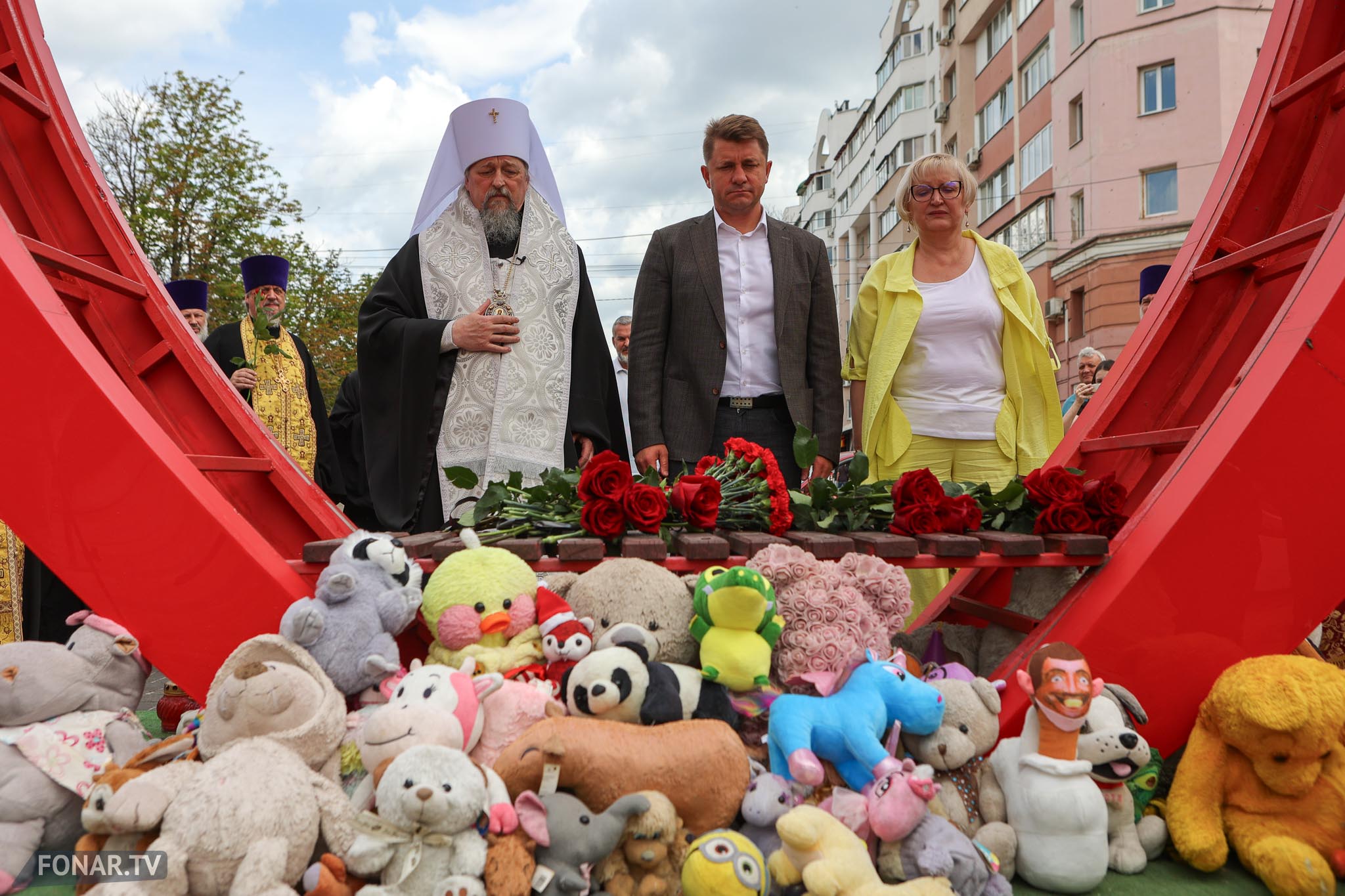 В Белгороде состоялась заупокойная лития о всех погибших от обстрелов детях  — FONAR.TV