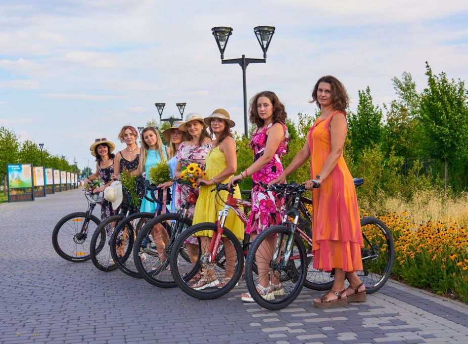 В Белгороде впервые за три года состоялся «велодевичник»